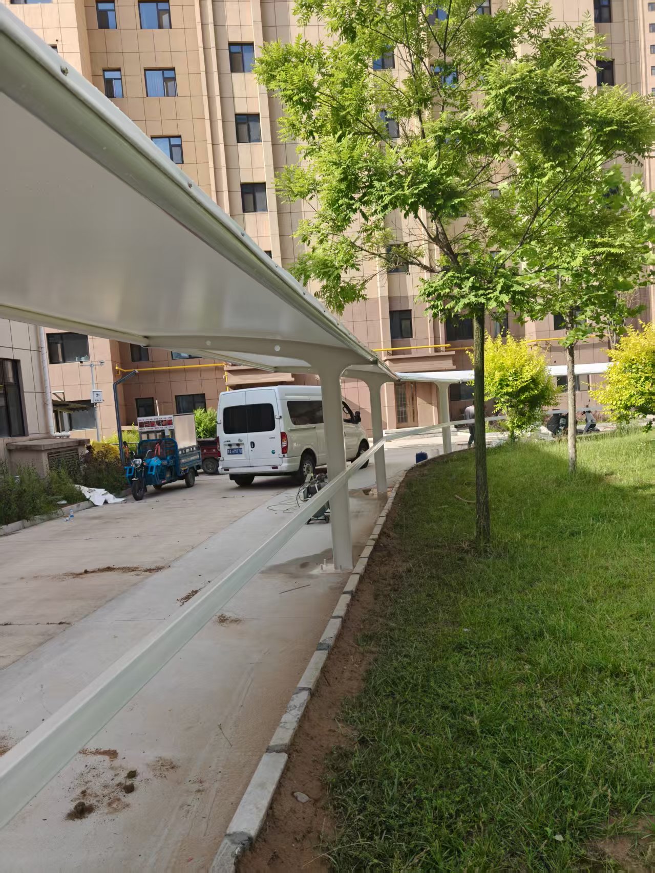 山东省烟台市烟台景观膜结构项目