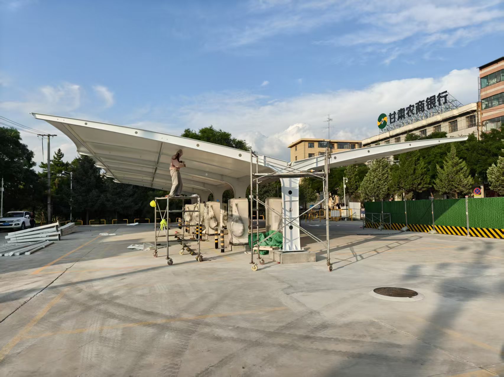 湖南省长沙市长沙景观膜结构项目