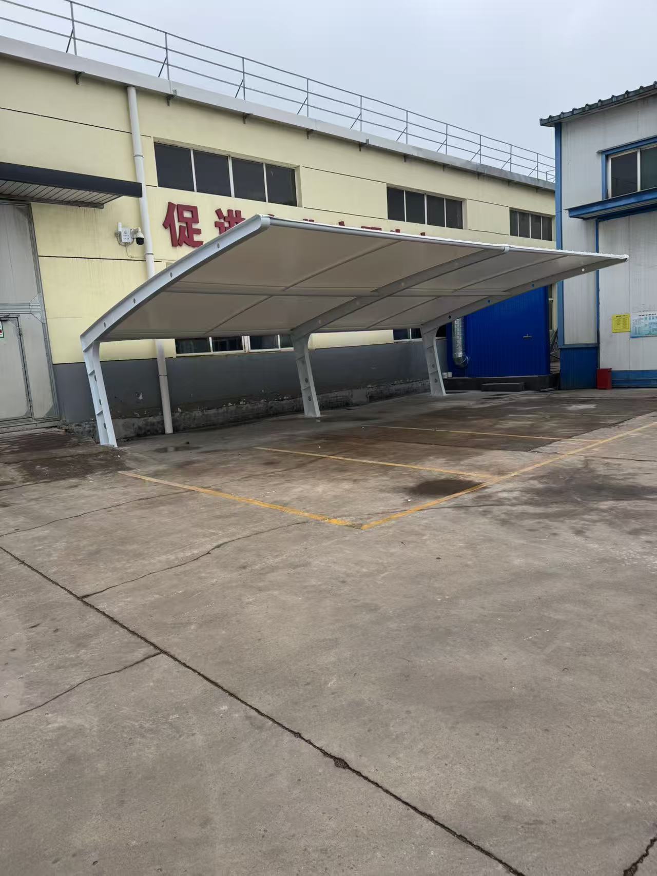 江苏省无锡市无锡膜结构电动车棚项目