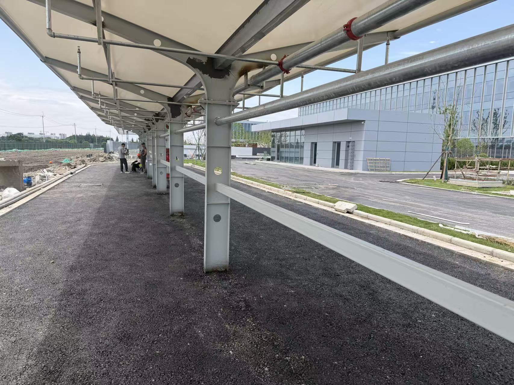 浙江省杭州市杭州膜结构停车棚项目