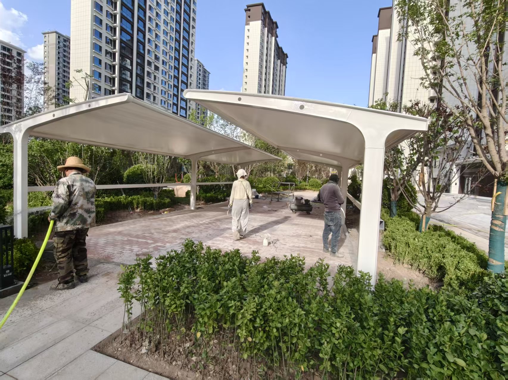 浙江省宁波市宁波膜结构看台项目