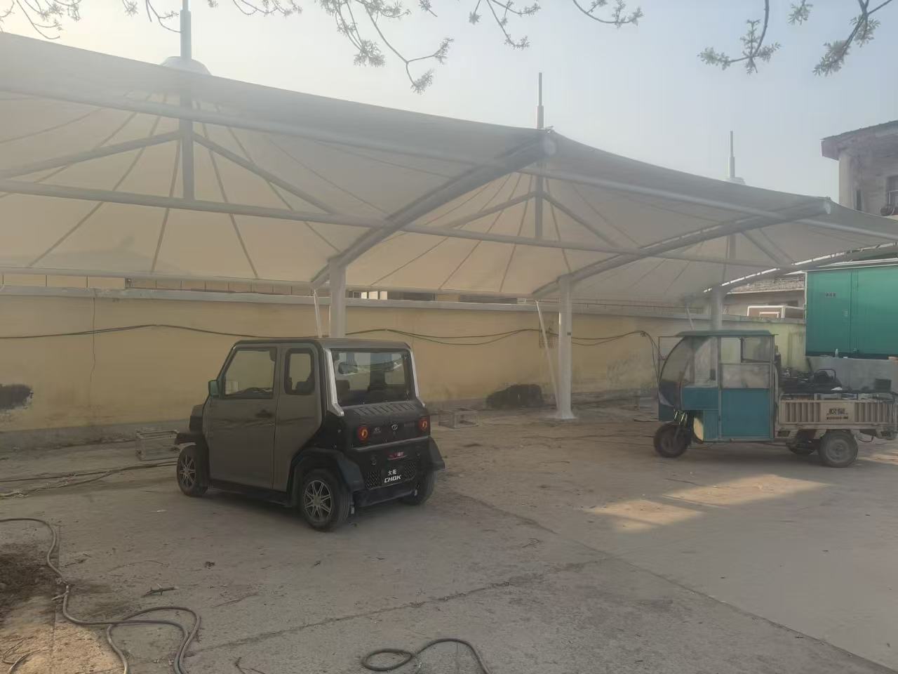 玉林膜结构工程实景