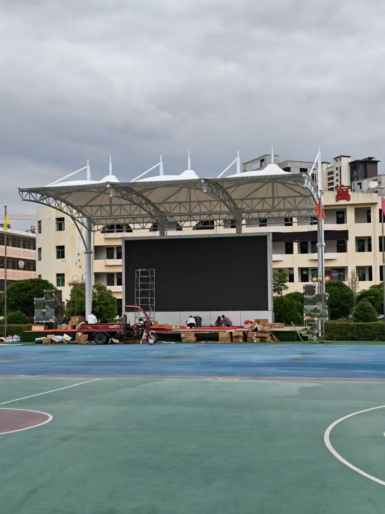 安阳膜结构工程实景