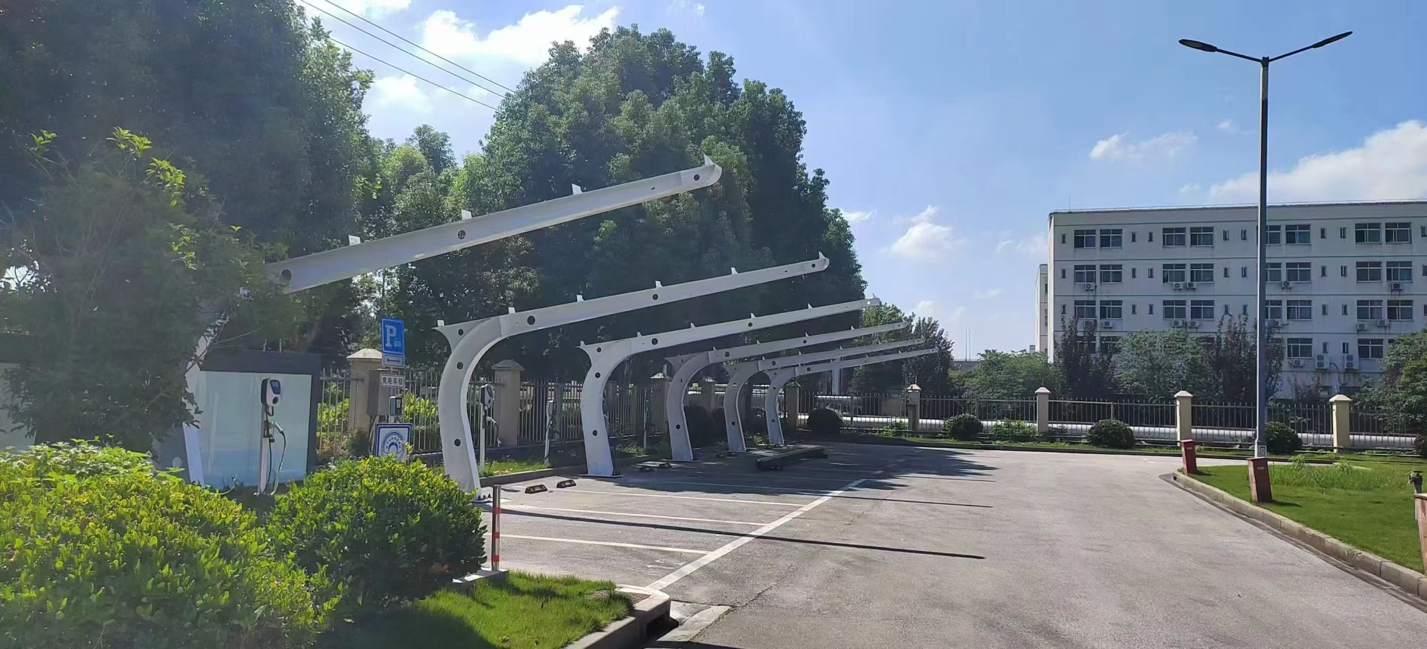 光伏双车位车棚