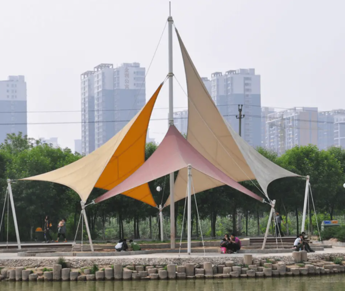 广场膜结构小品