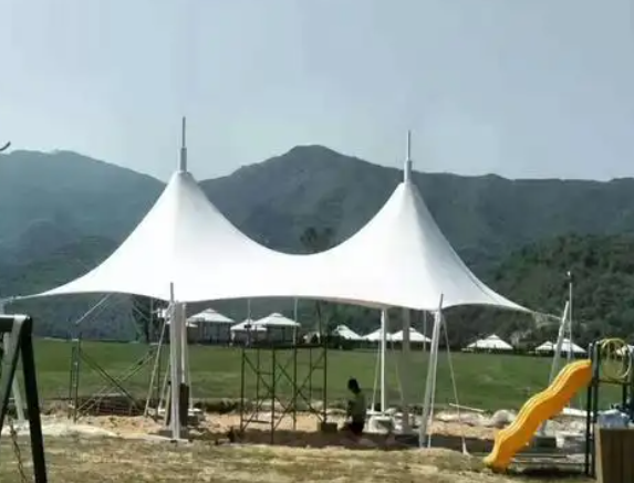 异形张拉膜景观