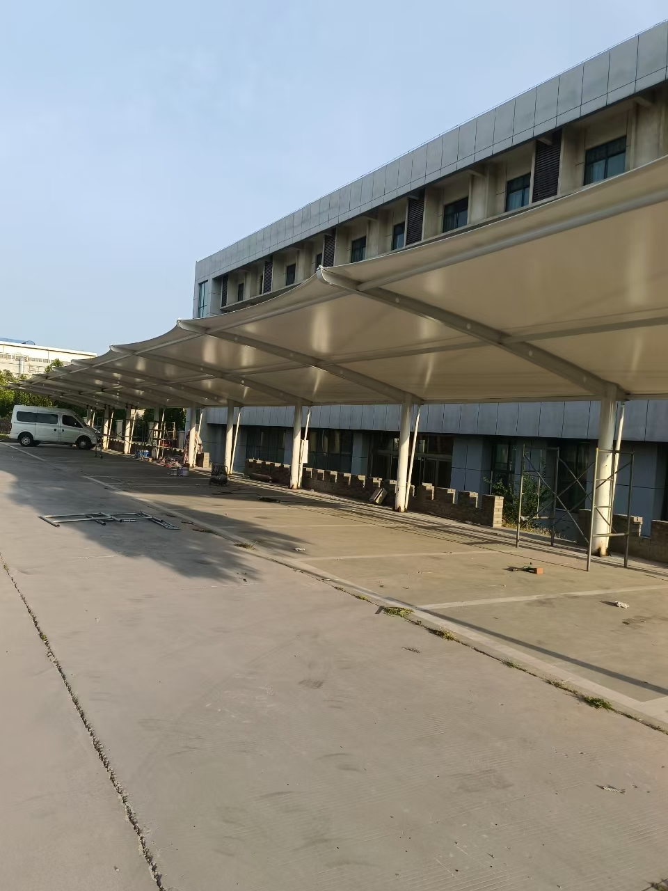 怒江小区停车棚